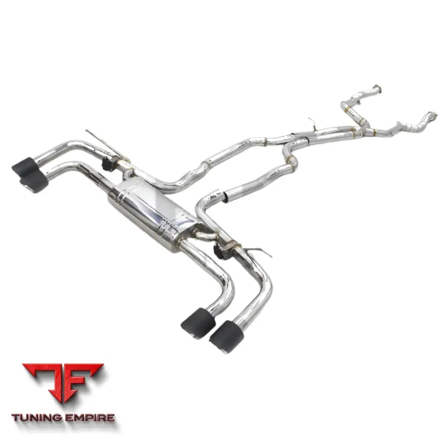 PORSCHE CAYENNE 958 4.8 STEEL VALVETRONIC EXHAUST SYSTEM 2010-2016