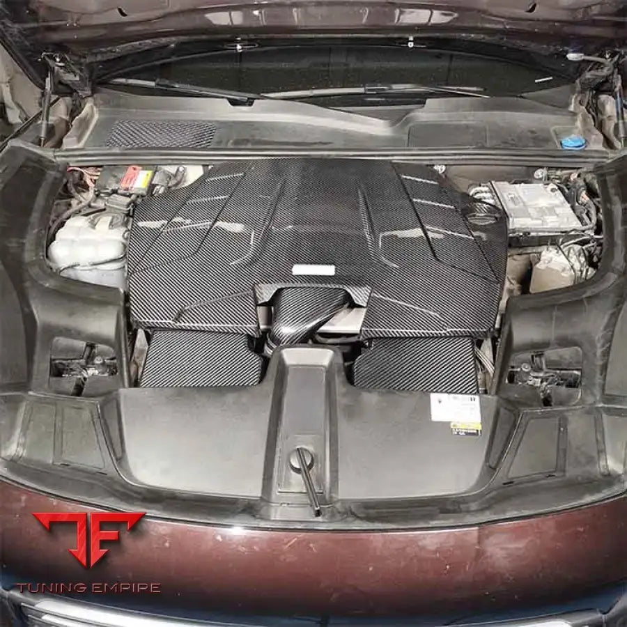 PORSCHE CAYENNE 9Y0 CARBON FIBER COLD AIR INTAKE DUCK BOX COVER 2019-2023Y