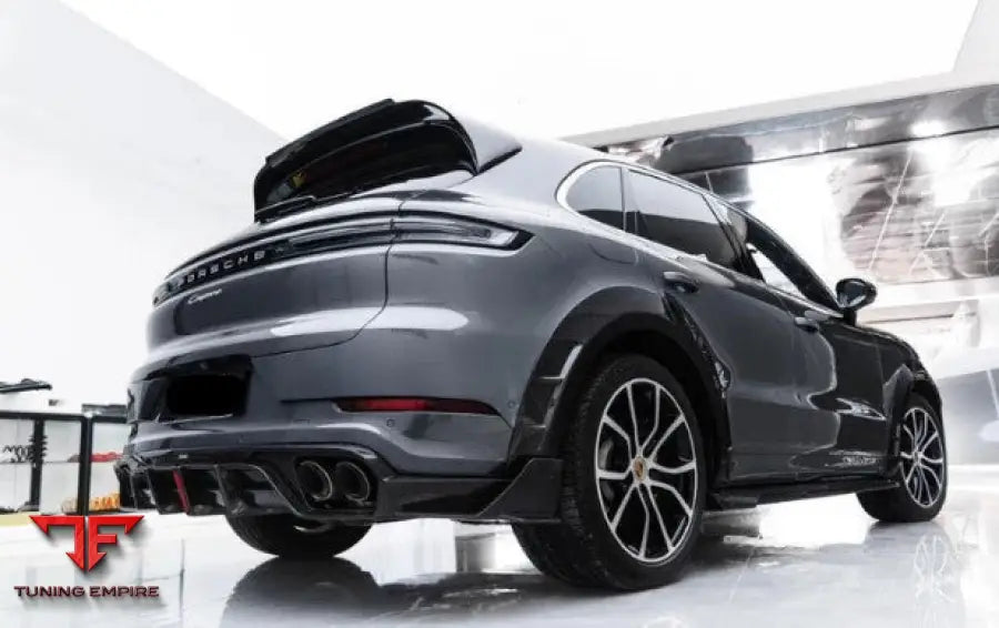 PORSCHE CAYENNE 9Y0 FACELIFT CARBON FIBER PARTS