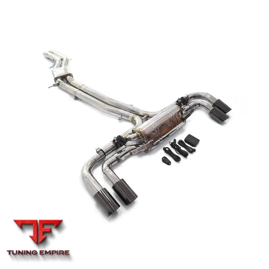 PORSCHE CAYENNE 9YA 4.0T STAINLESS STEEL CATBACK RAZOR EXHAUST WITH MUFFLER VALVE