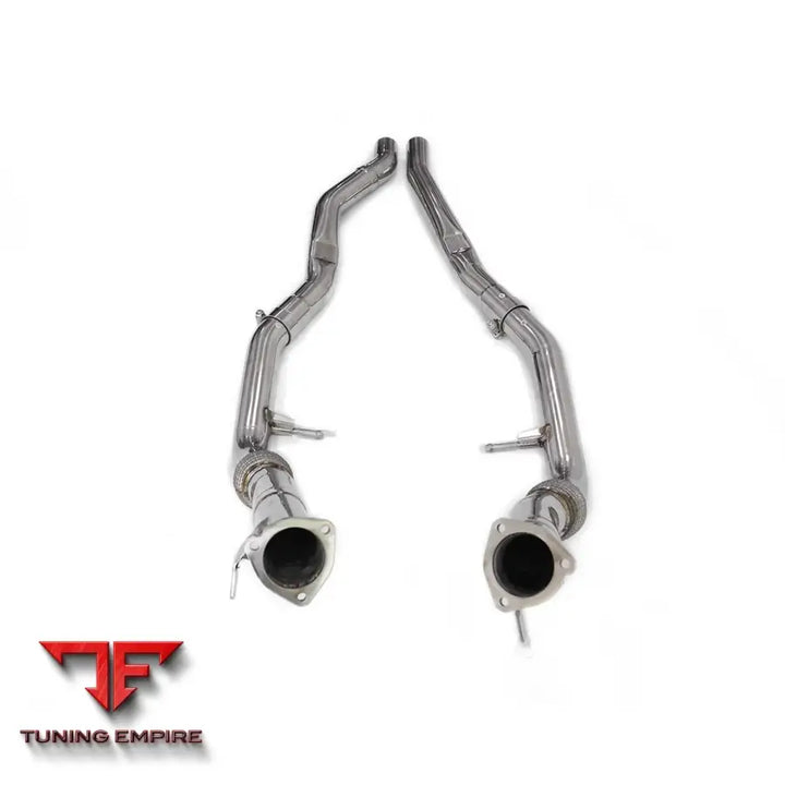 PORSCHE CAYENNE 9YA 4.0T STAINLESS STEEL FRONT TUBE RAZOR EXHAUST WITH MUFFLER VALVE