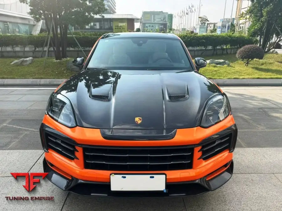 PORSCHE CAYENNE CARBON FIBER WIDEBODY KIT