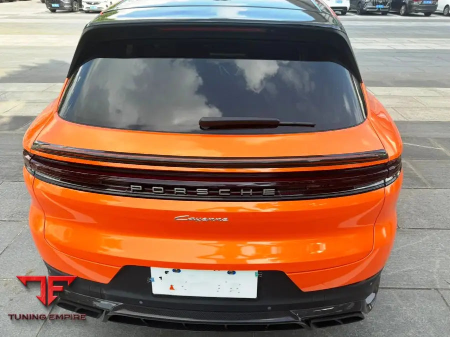 PORSCHE CAYENNE CARBON FIBER WIDEBODY KIT