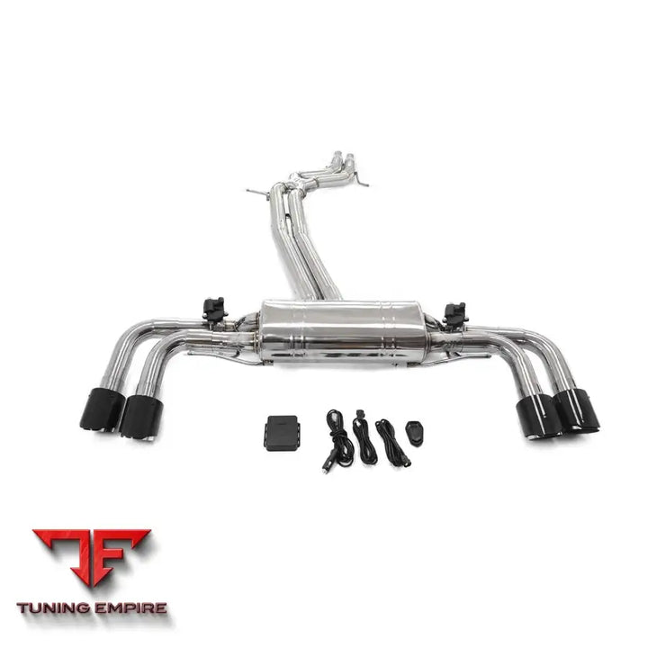 PORSCHE CAYENNE COUPE 9Y0 3.0T STAINLESS STEEL CATBACK RAZOR EXHAUST WITH MUFFLER VALVE