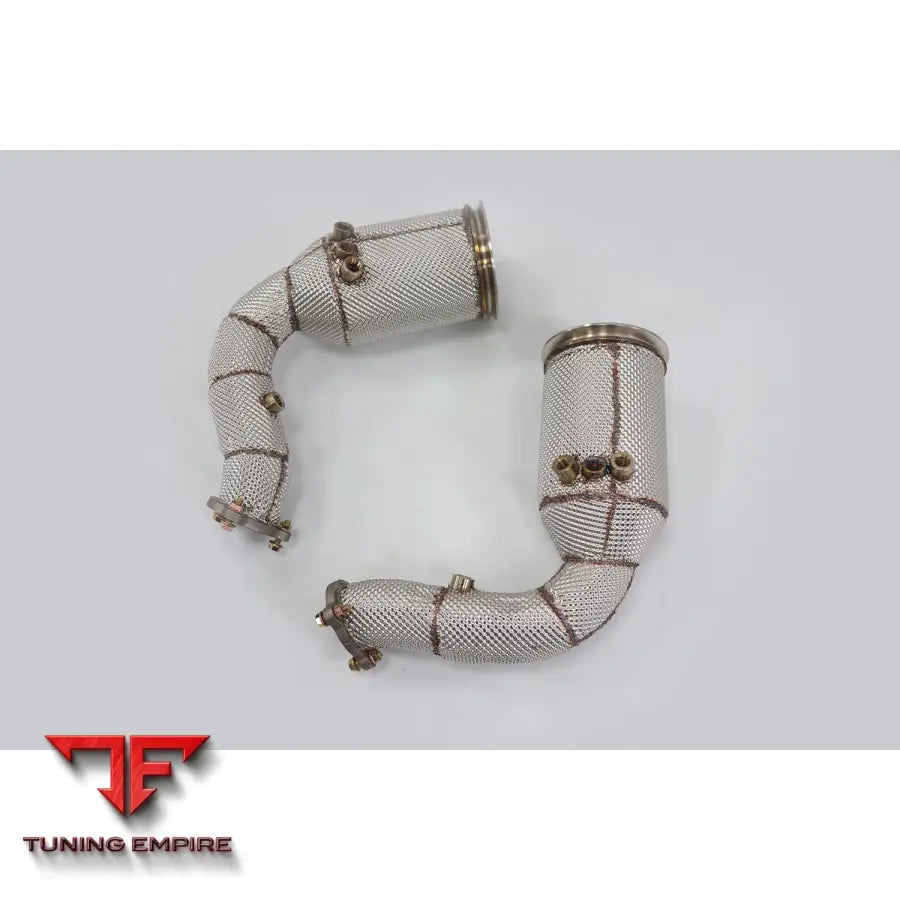 PORSCHE CAYENNE E3 9YO/CAYENNE S 2.9T V6 RAZOR EXHAUST DOWNPIPE WITH HEAT SHIELD