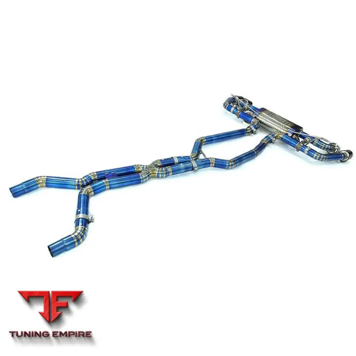 PORSCHE CAYENNE GTS 3.6T 958 TITANIUM CATBACK RAZOR EXHAUST WITH MUFFLER VALVE