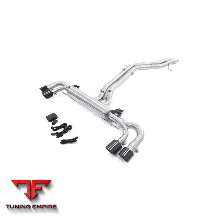 PORSCHE CAYENNE GTS TURBO 9Y0 4.0T STAINLESS STEEL CATBACK RAZOR EXHAUST WITH MUFFLER VALVE