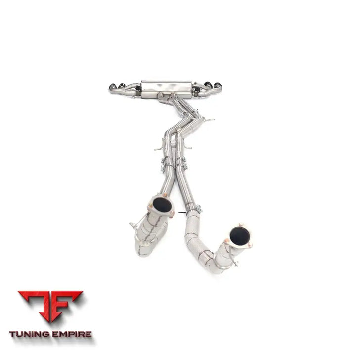 PORSCHE CAYENNE GTS TURBO 9Y0 4.0T STAINLESS STEEL CATBACK RAZOR EXHAUST WITH MUFFLER VALVE