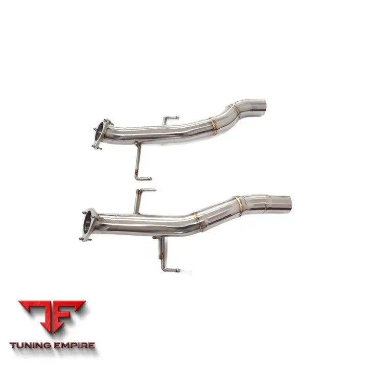 PORSCHE CAYENNE TURBO 4.8T 957 STAINLESS STEEL RAZOR EXHAUST FRONT PIPE