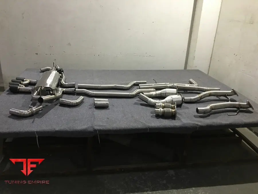 PORSCHE CAYENNE TURBO 957 4.8 L VALVE EXHAUST SYSTEM