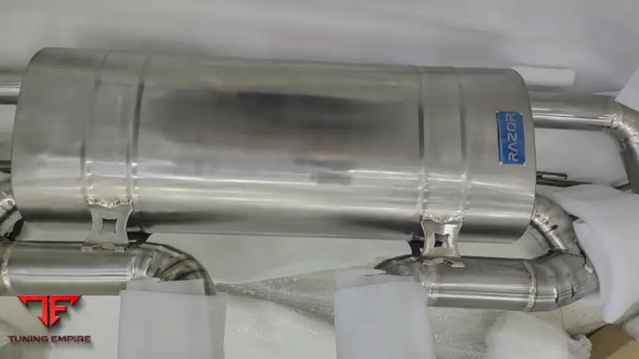 PORSCHE CAYENNE TURBO 957 4.8 L VALVE EXHAUST SYSTEM