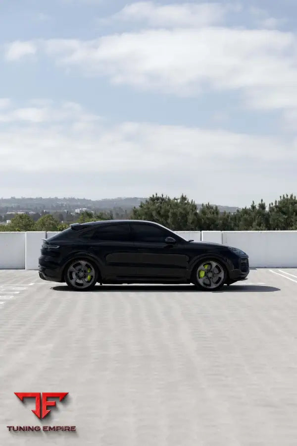 PORSCHE CAYENNE TURBO FORGED WHEELS AND EXHAUST SYSTEM