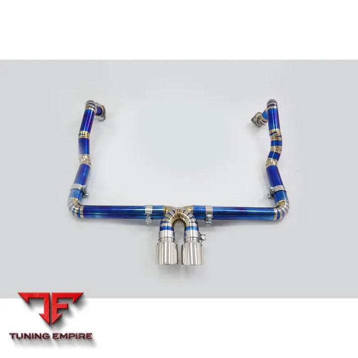 PORSCHE CAYMAN 981 2.7L 3.4L 3.8L TITANIUM CATBACK RAZOR EXHAUST WITH MUFFLER VALVE