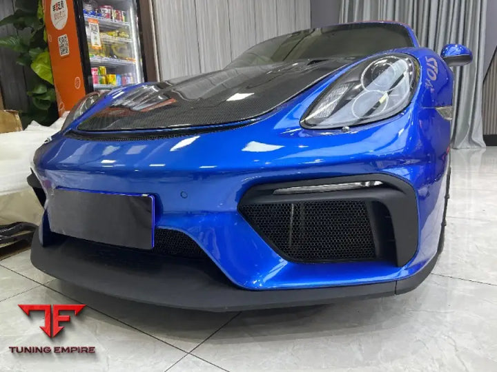 PORSCHE CAYMAN 718 981 2012-2016 UPGRADE TO GT4RS CONVERSION DRY CARBON BODY KIT