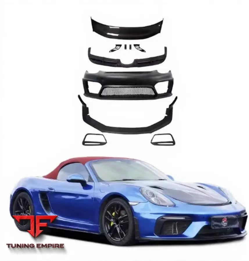 PORSCHE CAYMAN 981 GT4 CARBON FIBER PARTS