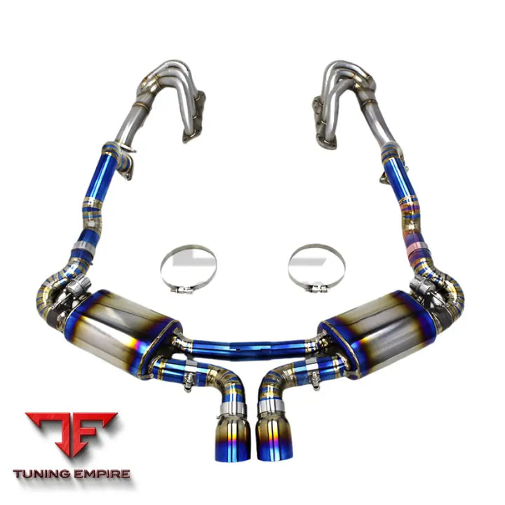 PORSCHE CAYMAN 981 GTS 3.8L CATBACK EXHAUST SYSTEM 2013-2015