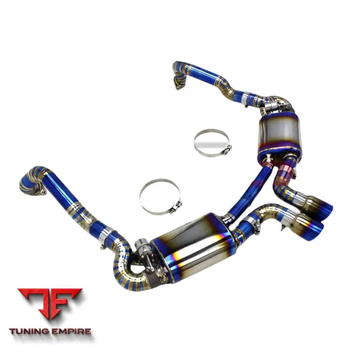 PORSCHE CAYMAN 981 GTS 3.8L CATBACK EXHAUST SYSTEM 2013-2015