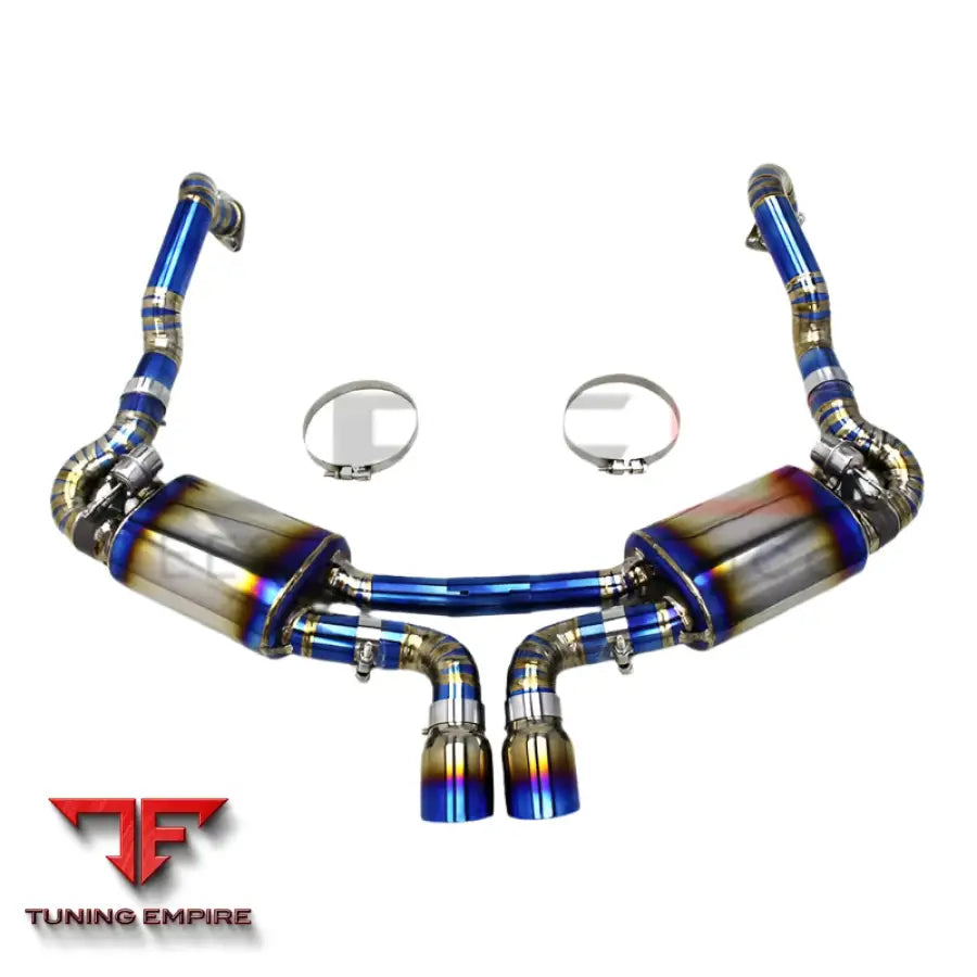 PORSCHE CAYMAN 981 GTS 3.8L CATBACK EXHAUST SYSTEM 2013-2015