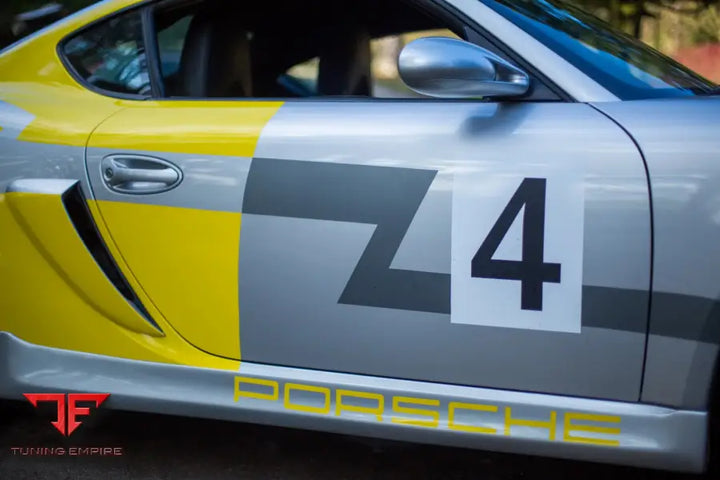 PORSCHE CAYMAN GT4 STYLE SIDE SCOOPS / VENTS