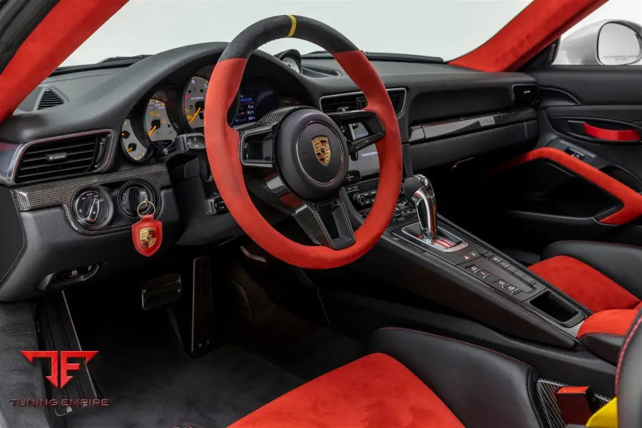 PORSCHE GT2RS FORGED WHEELS AND EXHAUST SYSTEM