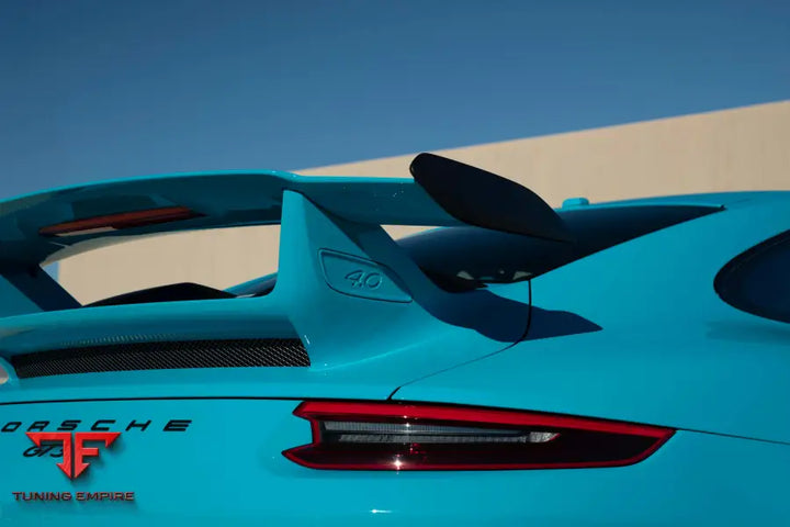 PORSCHE GT3 FORGED WHEELS AND EXHAUST SYSTEM