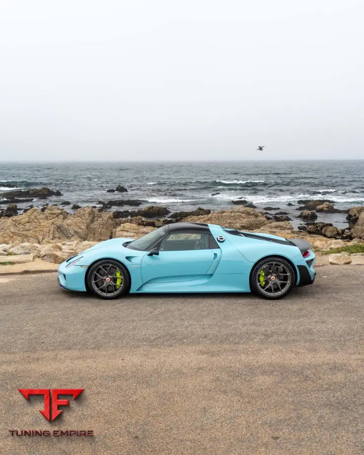 PORSCHE GT3 FORGED WHEELS AND EXHAUST SYSTEM