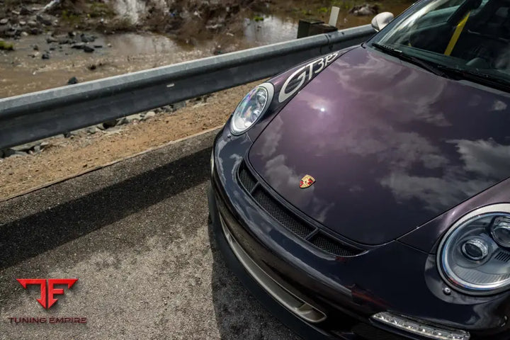 PORSCHE GT3RS FORGED WHEELS AND EXHAUST SYSTEM