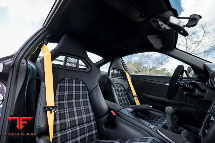 PORSCHE GT3RS FORGED WHEELS AND EXHAUST SYSTEM