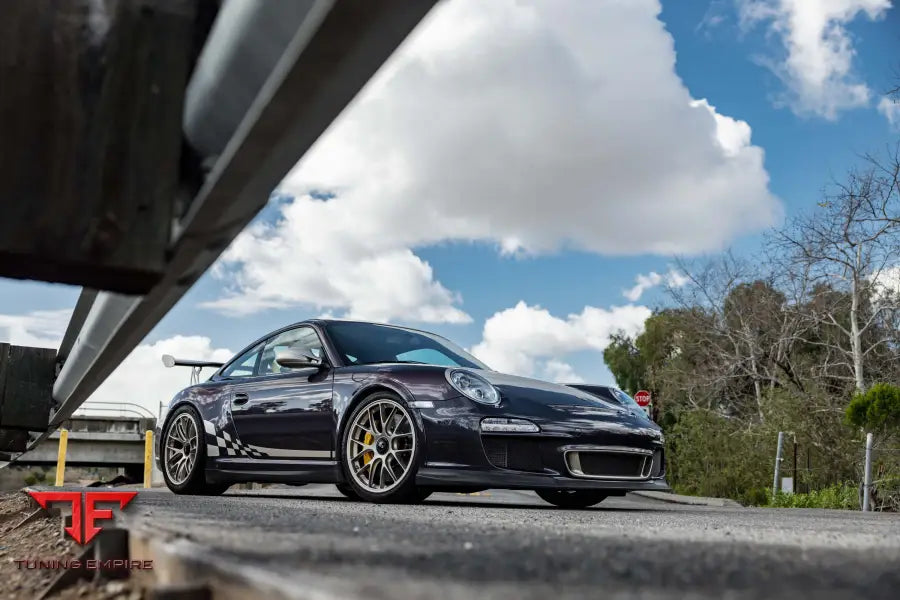 PORSCHE GT3RS FORGED WHEELS AND EXHAUST SYSTEM