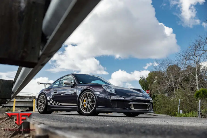 PORSCHE GT3RS FORGED WHEELS AND EXHAUST SYSTEM