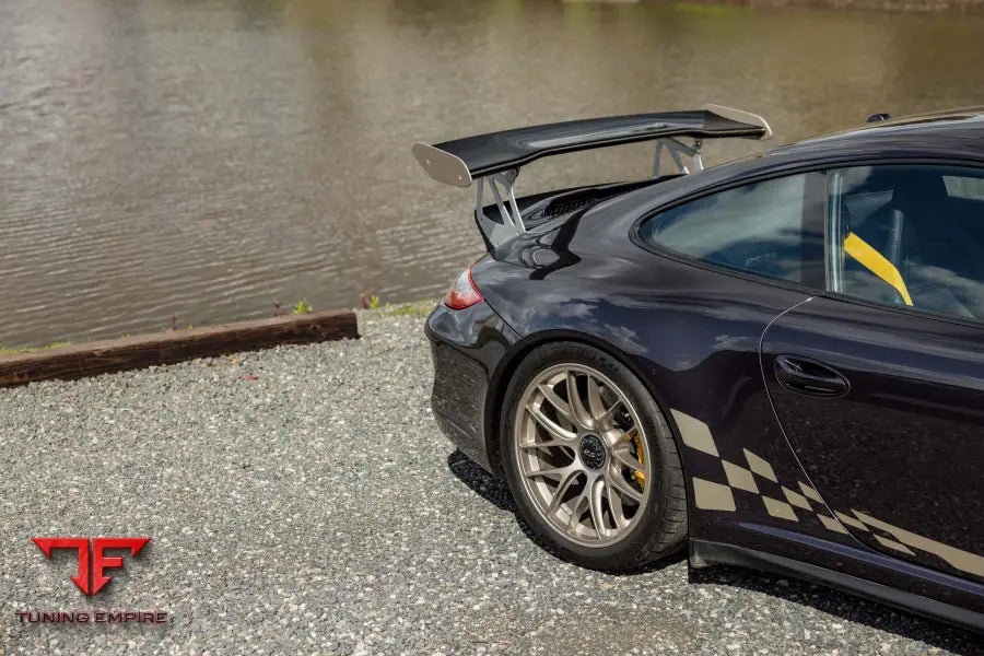 PORSCHE GT3RS FORGED WHEELS AND EXHAUST SYSTEM