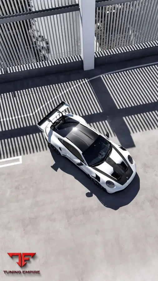 PORSCHE GT3RS FORGED WHEELS AND EXHAUST SYSTEM
