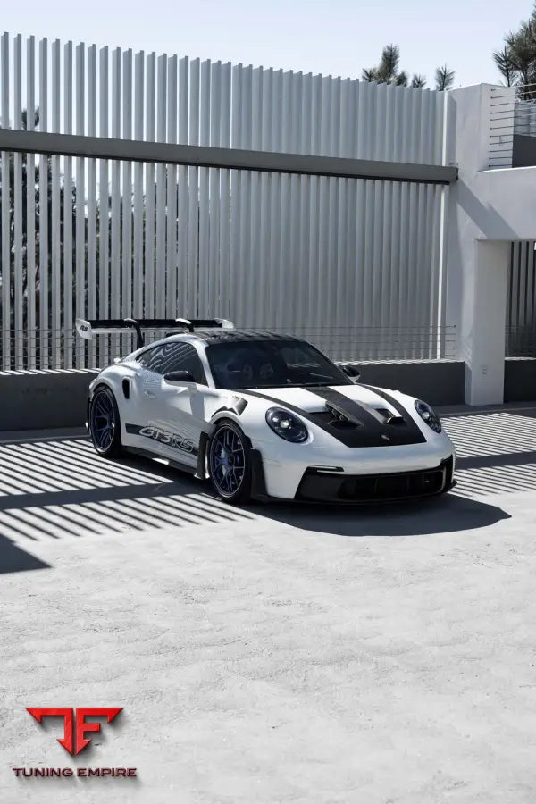PORSCHE GT3RS FORGED WHEELS AND EXHAUST SYSTEM