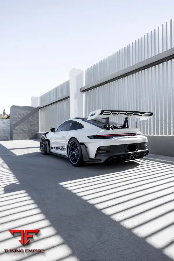 PORSCHE GT3RS FORGED WHEELS AND EXHAUST SYSTEM