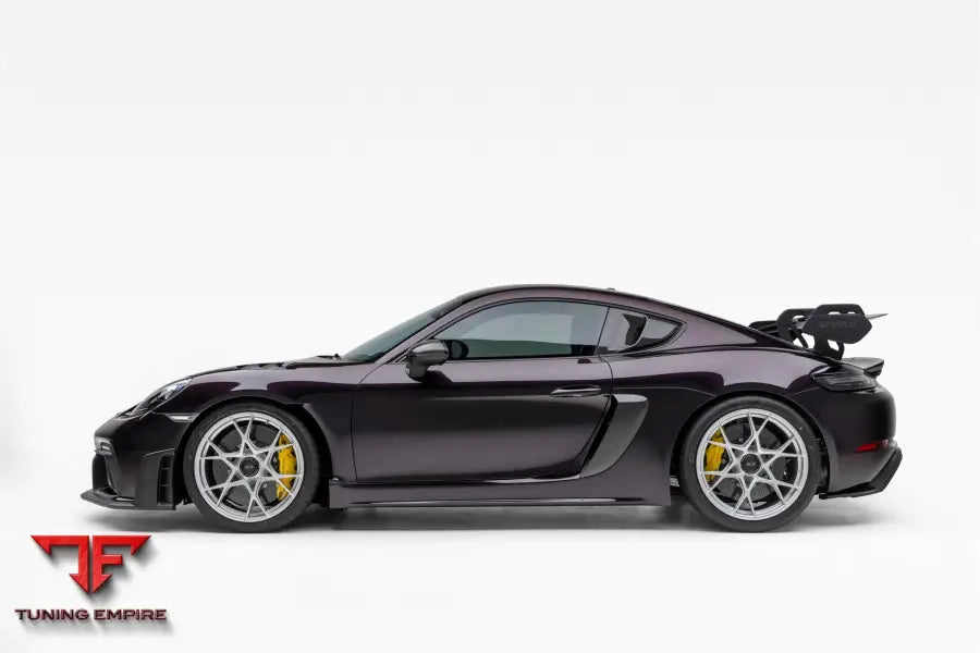 PORSCHE GT4RS FORGED WHEELS AND EXHAUST SYSTEM