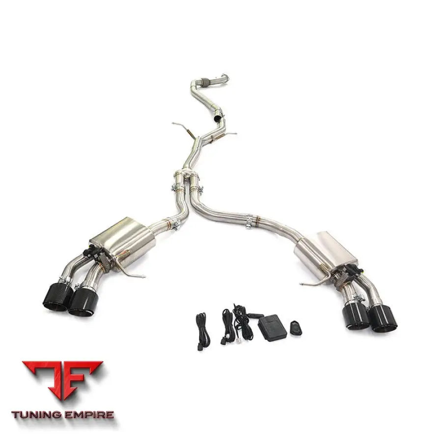 PORSCHE MACAN 95B 2.0T VALVETRONIC STAINLESS STEEL CATBACK RAZOR EXHAUST