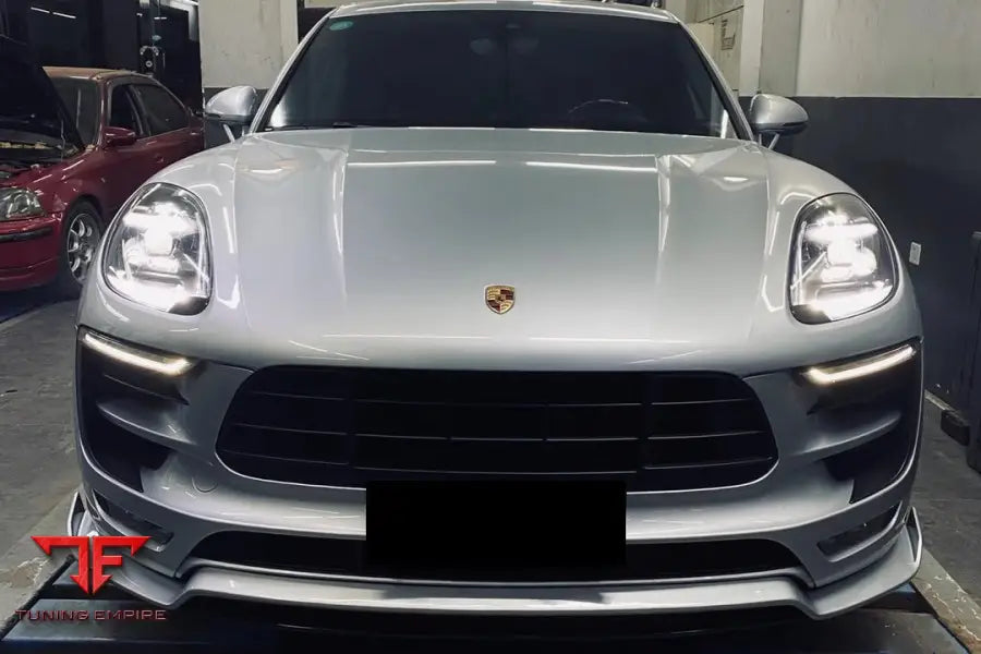 PORSCHE MACAN GTSTURBOS ATS STYLE CARBON FIBER FRONT LIP BSD