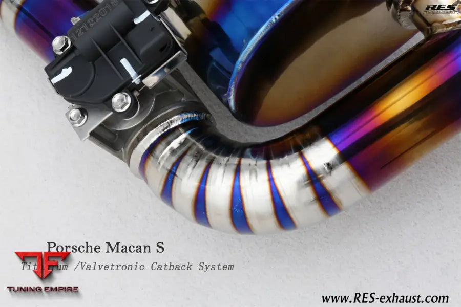 Porsche Macan S Titanium Valvetronic Exhaust System