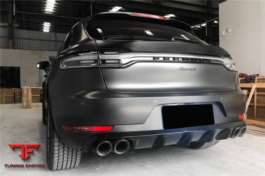 PORSCHE MACAN TA STYLE CARBON FIBER REAR DECKLID SPOILER BSD