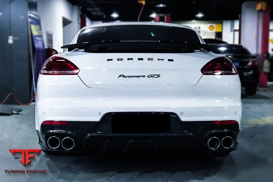 PORSCHE PANAMERA 970.2 BS-SPORT STYLE CARBON FIBER REAR DIFFUSER BSD