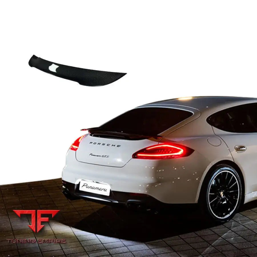 PORSCHE PANAMERA 970.2 CARBON FIBER REAR SPOILER 2015- 2017Y