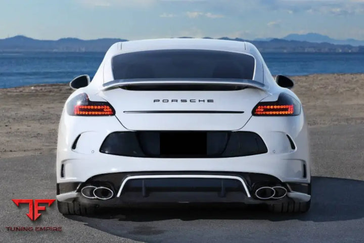 PORSCHE PANAMERA 970.2 FD STYLE CARBON FIBER TRUNK SPOILER WING BSD