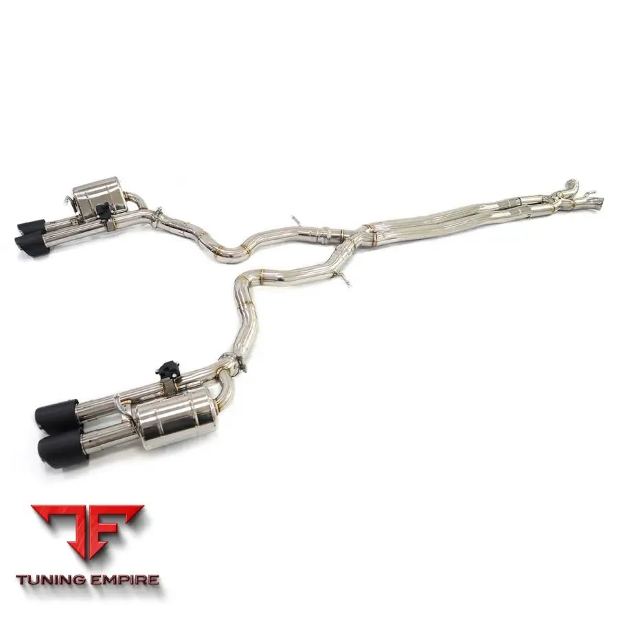 PORSCHE PANAMERA 971 2.9T STAINLESS STEEL CATBACK RAZOR EXHAUST WITH MUFFLER VALVE