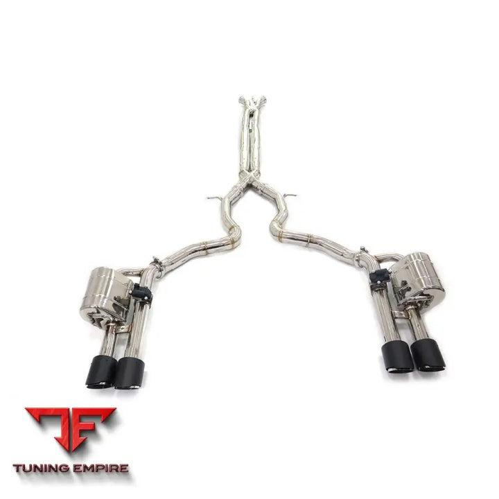 PORSCHE PANAMERA 971 2.9T STAINLESS STEEL CATBACK RAZOR EXHAUST WITH MUFFLER VALVE