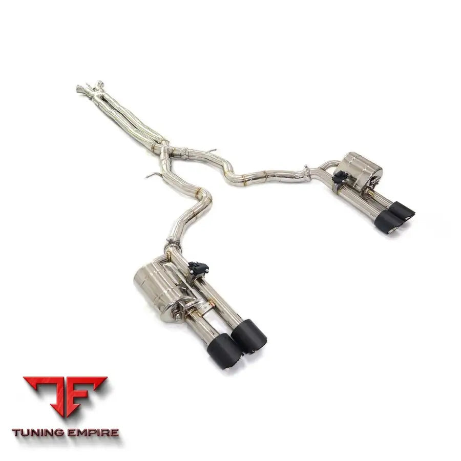 PORSCHE PANAMERA 971 2.9T VALVETRONIC STAINLESS STEEL CATBACK RAZOR EXHAUST WITH MUFFLER VALVE