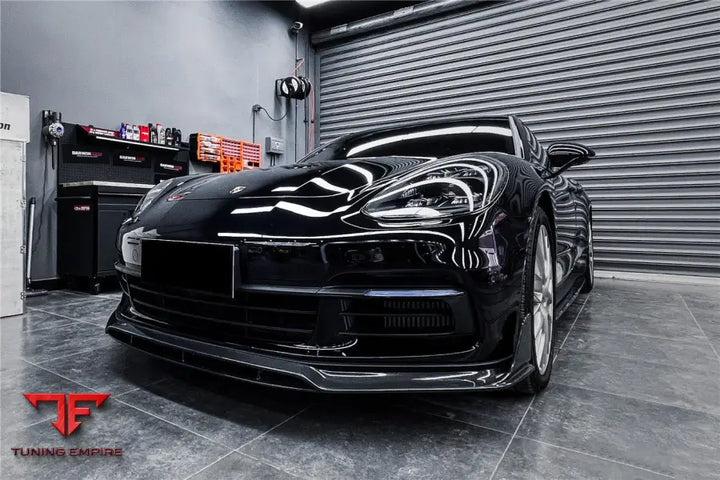 PORSCHE PANAMERA 971 4 & 4S & GTS & TURBO S OD STYLE FRONT LIP BSD