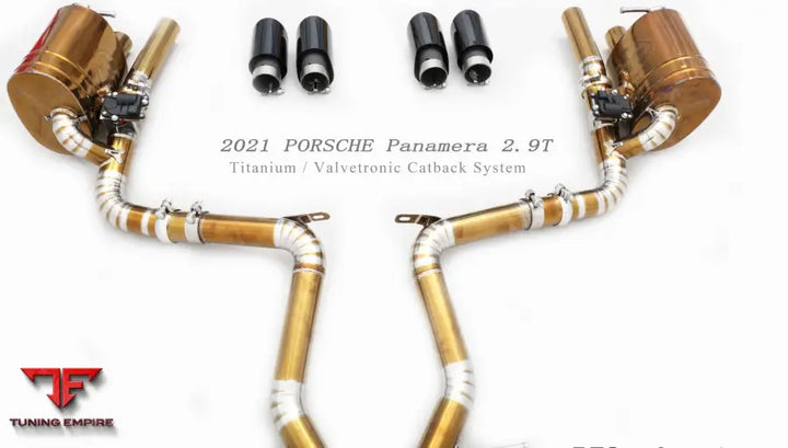 Porsche Panamera 971 Titanium Exhaust System