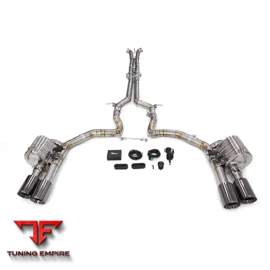 PORSCHE PANAMERA 971 TURBO S 4.0 TITANIUM CATBACK RAZOR EXHAUST WITH MUFFLER VALVE