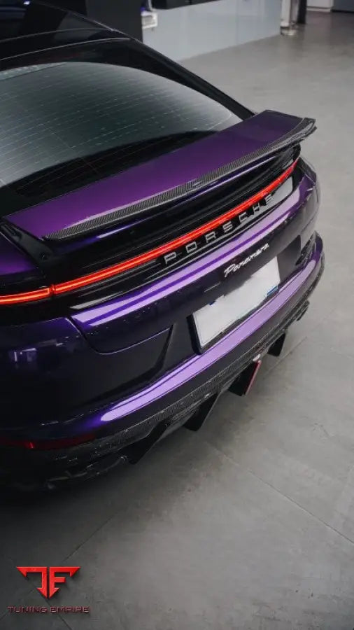Porsche Panamera 976 GTS Turbo AE Design rear lip spoiler