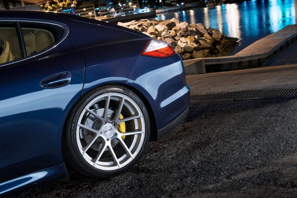 PORSCHE PANAMERA S on custom forged wheels